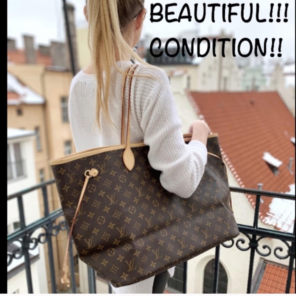 🌟BIGGEST🌟NEVERFULL GM TOTE LOUIS VUITTON